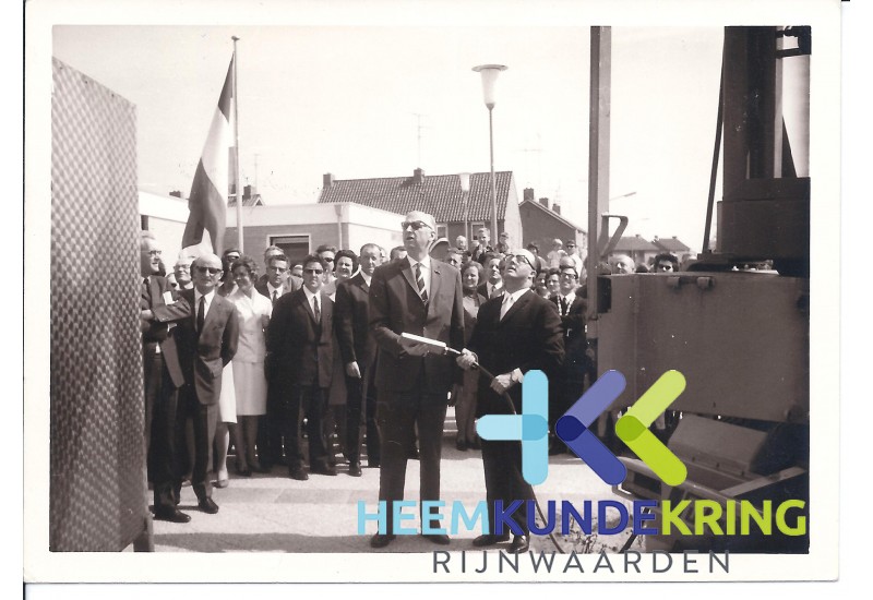 Pannerden opening Dorpscentrum 20 -04-1968 Coll. A. Havermans (5)